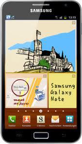 Смартфон Samsung Galaxy Note GT-N7000 Blue - Валуйки