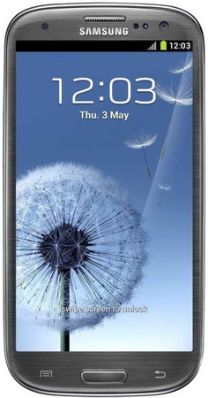 Смартфон Samsung Galaxy S3 GT-I9300 16Gb Titanium grey - Валуйки